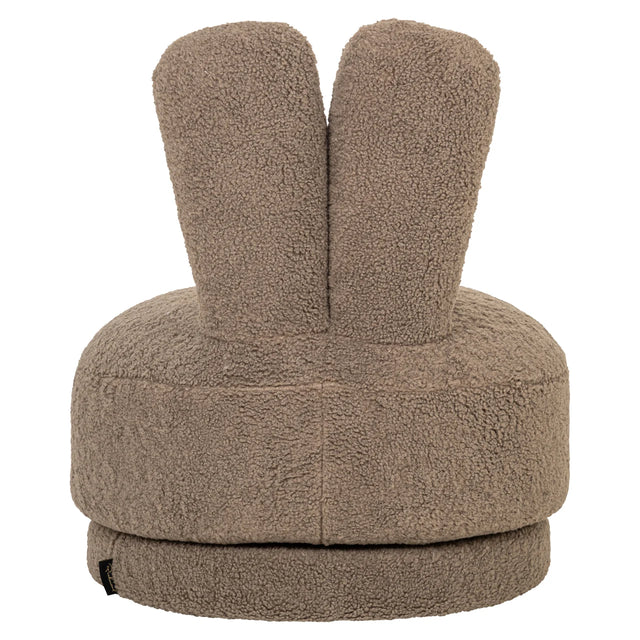 Lounge stoel Bunny taupe swivel kids