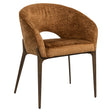 Eetkamerstoel Kenzi cognac fusion (Fusion cognac 28) van Richmond Interiors – Luxe comfort op maat van PureWonen. Vraag naar de beste prijs.
