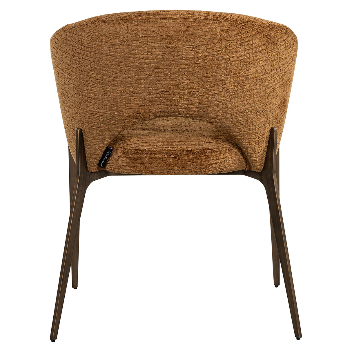 Eetkamerstoel Kenzi cognac fusion (Fusion cognac 28) van Richmond Interiors – Luxe comfort op maat van PureWonen. Vraag naar de beste prijs.