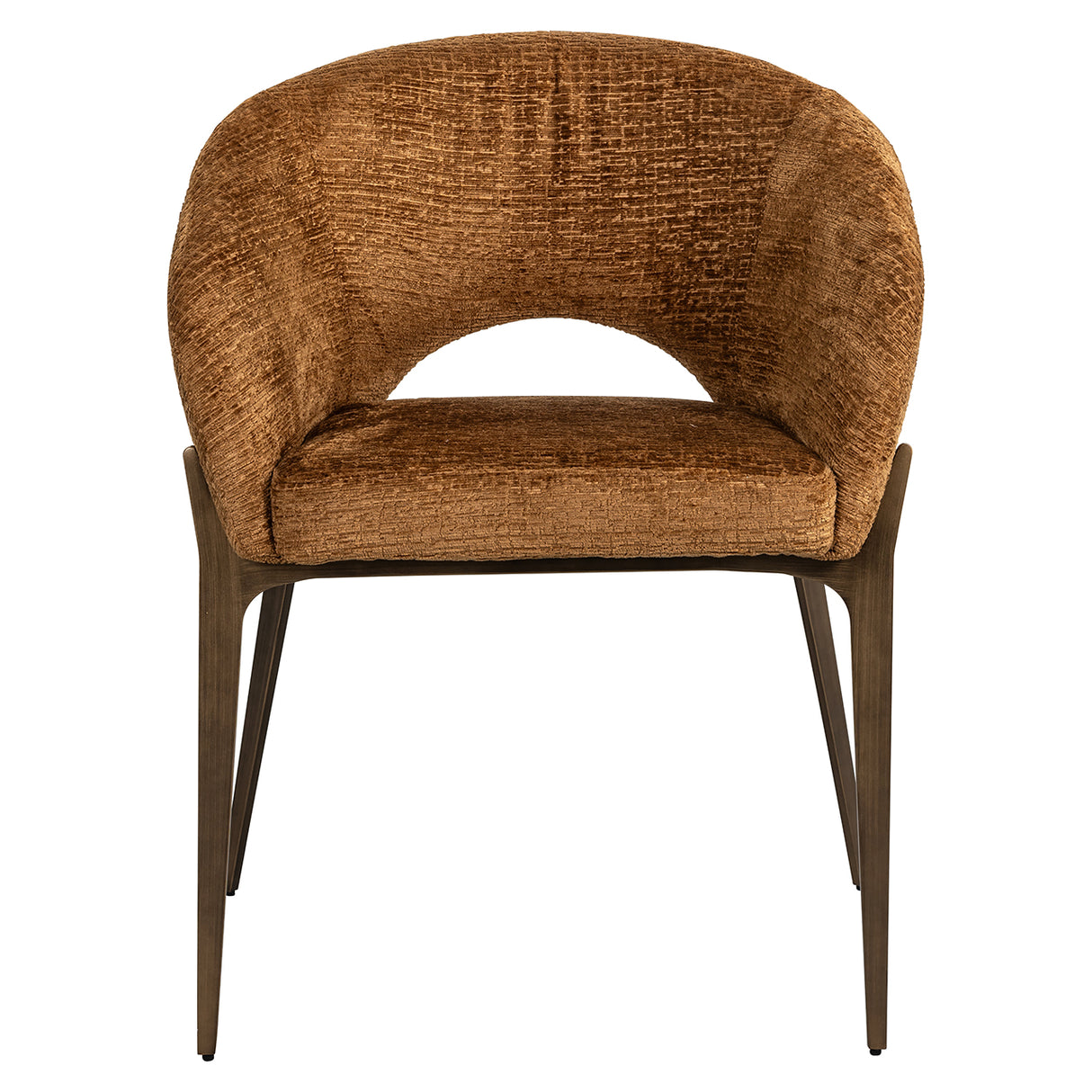 Eetkamerstoel Kenzi cognac fusion (Fusion cognac 28) van Richmond Interiors – Luxe comfort op maat van PureWonen. Vraag naar de beste prijs.