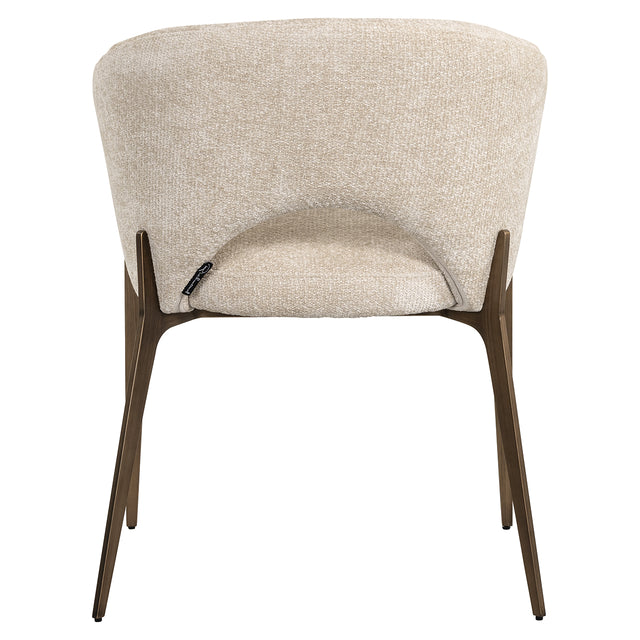 Eetkamerstoel Kenzi cream unicorn (Unicorn 11 cream) van Richmond Interiors – Luxe comfort op maat van PureWonen. Vraag naar de beste prijs.