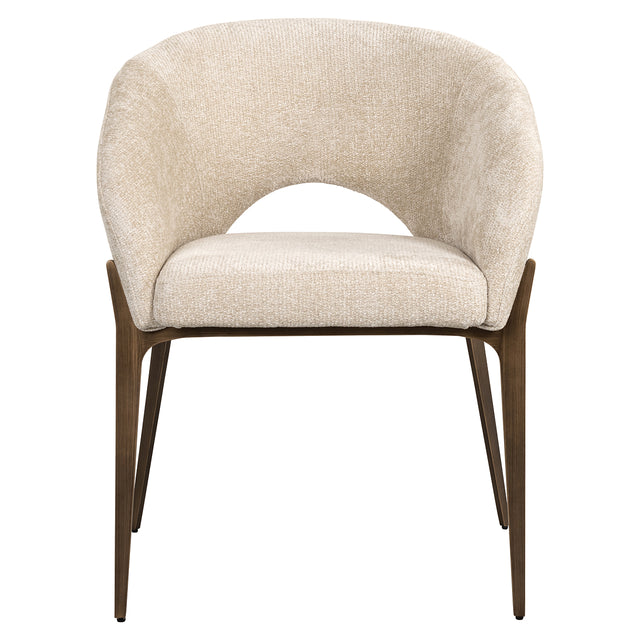 Eetkamerstoel Kenzi cream unicorn (Unicorn 11 cream) van Richmond Interiors – Luxe comfort op maat van PureWonen. Vraag naar de beste prijs.