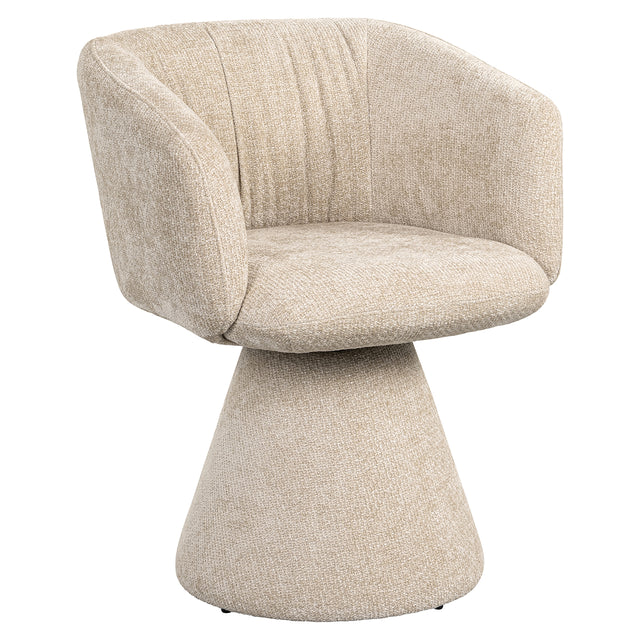 Draaistoel Madeline cream unicorn (Unicorn 11 cream) van Richmond Interiors – Luxe comfort op maat van PureWonen. Vraag naar de beste prijs.