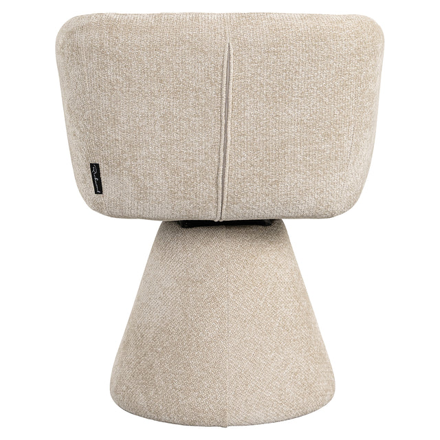 Draaistoel Madeline cream unicorn (Unicorn 11 cream) van Richmond Interiors – Luxe comfort op maat van PureWonen. Vraag naar de beste prijs.