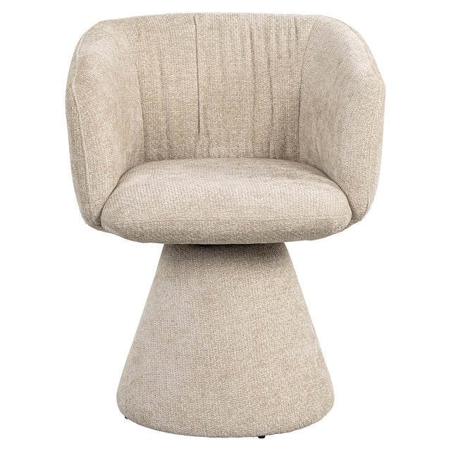 Draaistoel Madeline cream unicorn (Unicorn 11 cream) van Richmond Interiors – Luxe comfort op maat van PureWonen. Vraag naar de beste prijs.