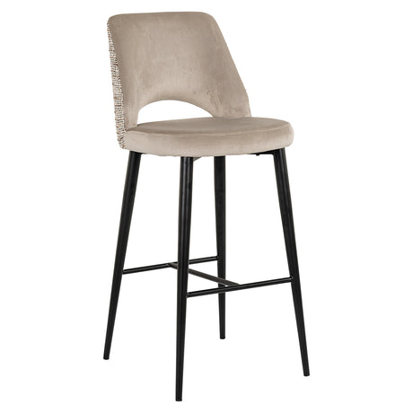 Barstoel Tabitha trendy nature / quartz khaki (Be Trendy 01 Nature) van Richmond Interiors – Luxe comfort op maat van PureWonen. Vraag naar de beste prijs.