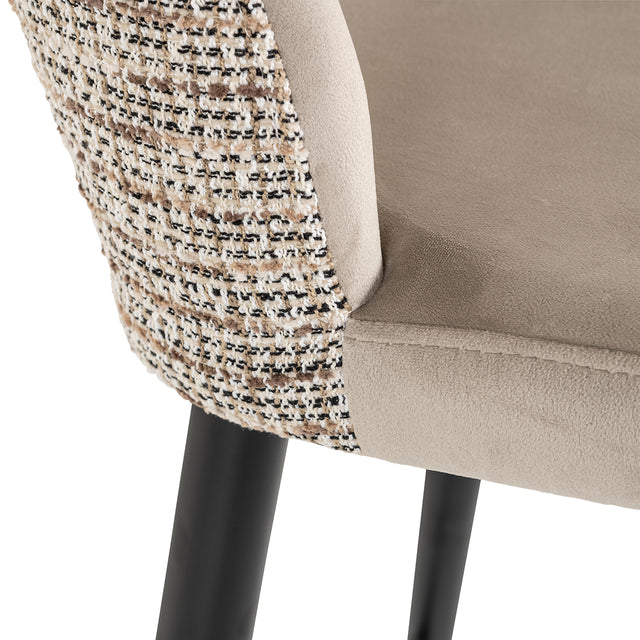 Barstoel Tabitha trendy nature / quartz khaki (Be Trendy 01 Nature) van Richmond Interiors – Luxe comfort op maat van PureWonen. Vraag naar de beste prijs.