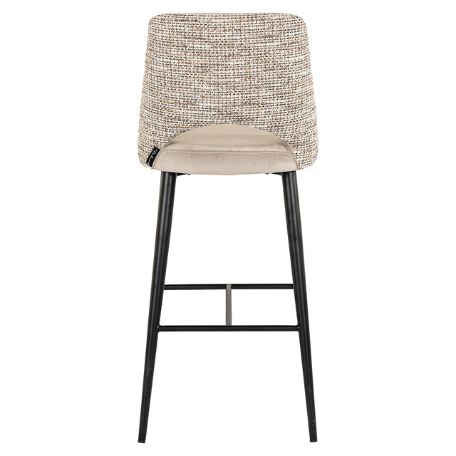 Barstoel Tabitha trendy nature / quartz khaki (Be Trendy 01 Nature) van Richmond Interiors – Luxe comfort op maat van PureWonen. Vraag naar de beste prijs.