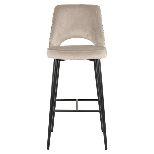 Barstoel Tabitha trendy nature / quartz khaki (Be Trendy 01 Nature) van Richmond Interiors – Luxe comfort op maat van PureWonen. Vraag naar de beste prijs.