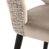 Counterstoel Tabitha trendy nature fire retardant