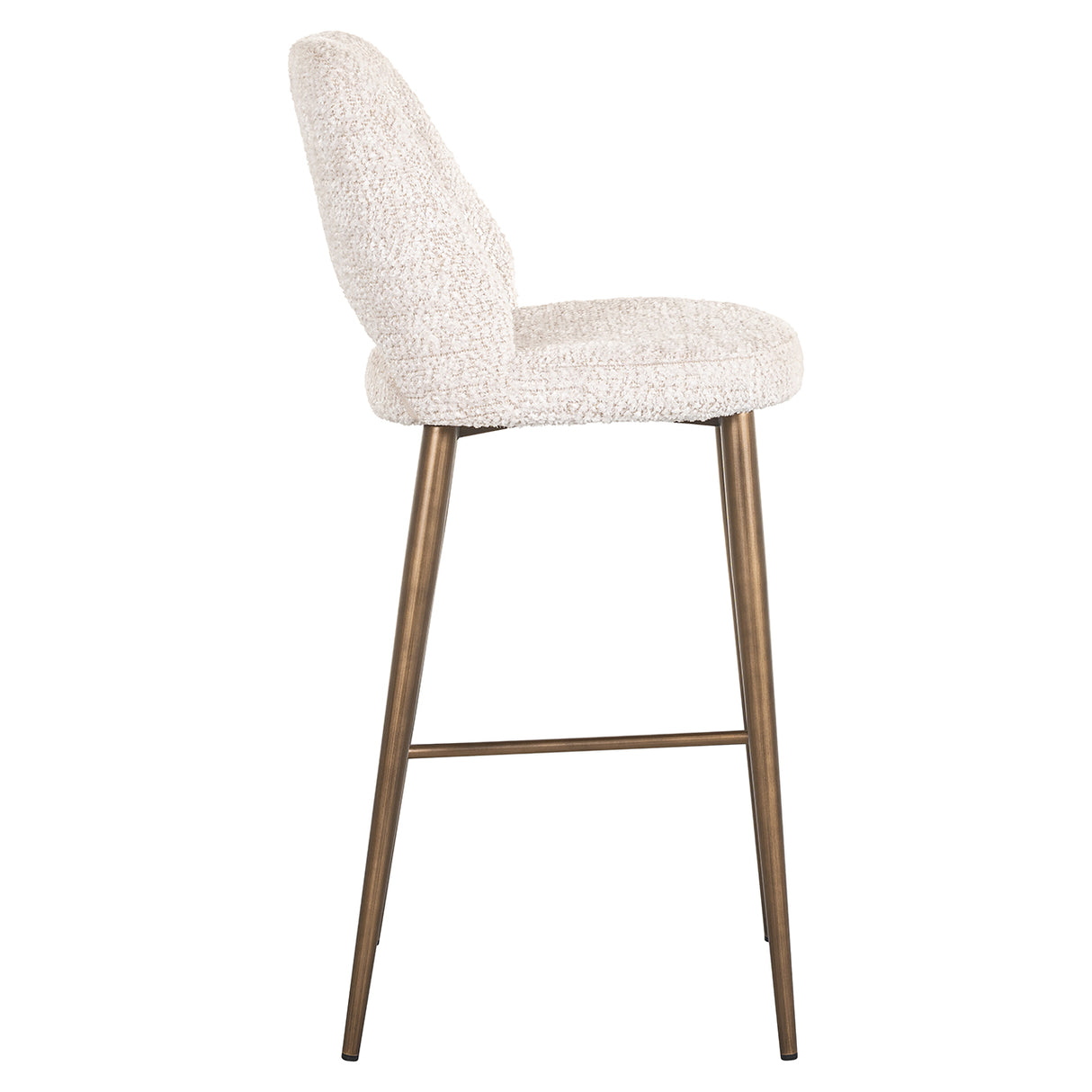 Barstoel Delphine lovely cream (Be Lovely 11 Cream) van Richmond Interiors – Luxe comfort op maat van PureWonen. Vraag naar de beste prijs.