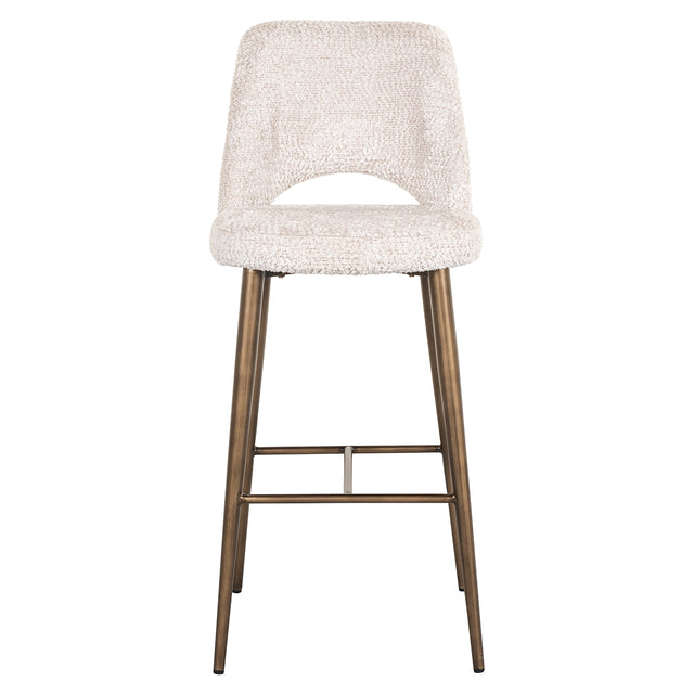Barstoel Delphine lovely cream (Be Lovely 11 Cream) van Richmond Interiors – Luxe comfort op maat van PureWonen. Vraag naar de beste prijs.