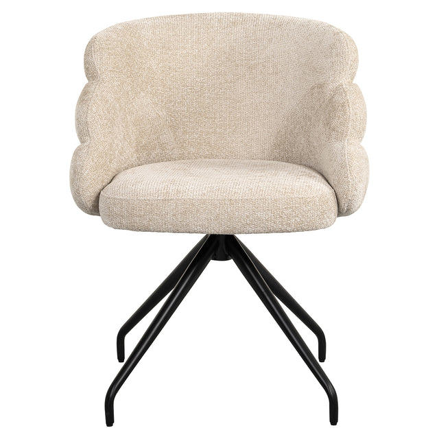Draaistoel Kayla cream unicorn (Unicorn 11 cream) van Richmond Interiors – Luxe comfort op maat van PureWonen. Vraag naar de beste prijs.