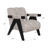 Fauteuil Clover trendy nature (Be Trendy 01 Nature) van Richmond Interiors – Luxe comfort op maat van PureWonen. Vraag naar de beste prijs.