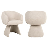 Eetkamerstoel Quiriro biscotti swivel