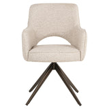Eetkamerstoel Ginerva biscotti swivel