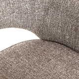 Eetkamerstoel Ginerva earth tweed swivel