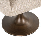 Eetkamerstoel Aldo natural linear swivel
