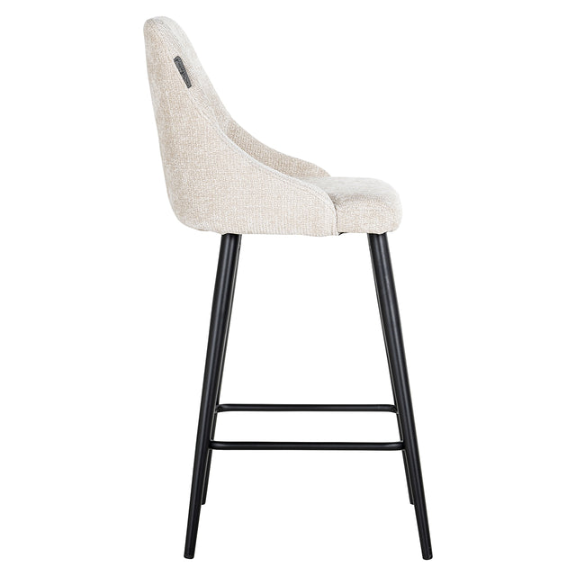 Counter stoel Brooke cream unicorn (set van 2) (Unicorn 11 cream) van Richmond Interiors – Luxe comfort op maat van PureWonen. Vraag naar de beste prijs.