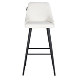 Bar stoel Brooke white unicorn (set van 2) (Unicorn 02 white) van Richmond Interiors – Luxe comfort op maat van PureWonen. Vraag naar de beste prijs.