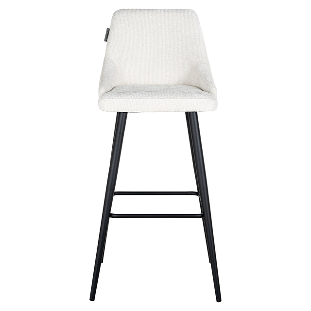 Bar stoel Brooke white unicorn (set van 2) (Unicorn 02 white) van Richmond Interiors – Luxe comfort op maat van PureWonen. Vraag naar de beste prijs.
