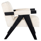 Fauteuil Cooper white chenille (Bergen 900 white chenille) van Richmond Interiors – Luxe comfort op maat van PureWonen. Vraag naar de beste prijs.