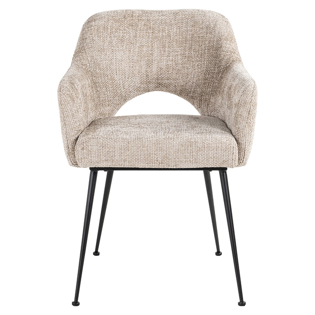 Stoel Jenthe desert renegade fire retardant (FR-Renegade desert 109) van Richmond Interiors – Luxe comfort op maat van PureWonen. Vraag naar de beste prijs.