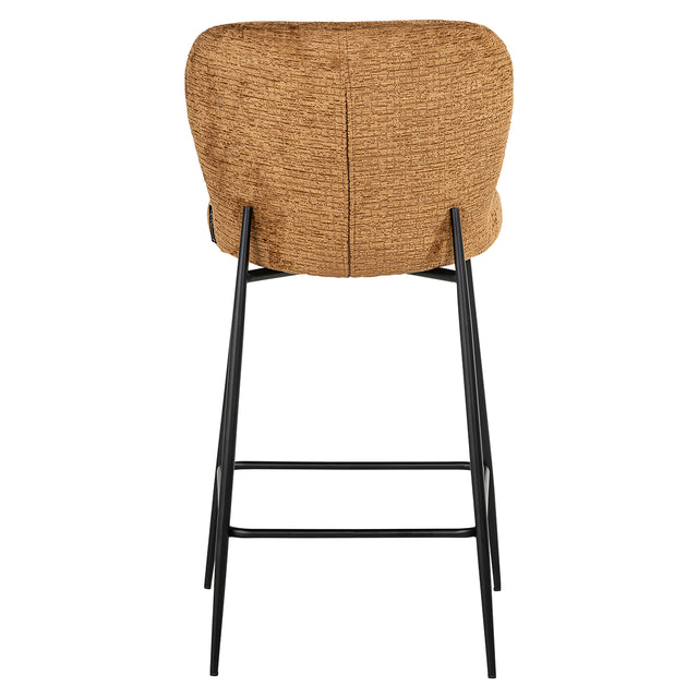 Counterstoel Darby cognac fusion (Fusion cognac 28) van Richmond Interiors – Luxe comfort op maat van PureWonen. Vraag naar de beste prijs.