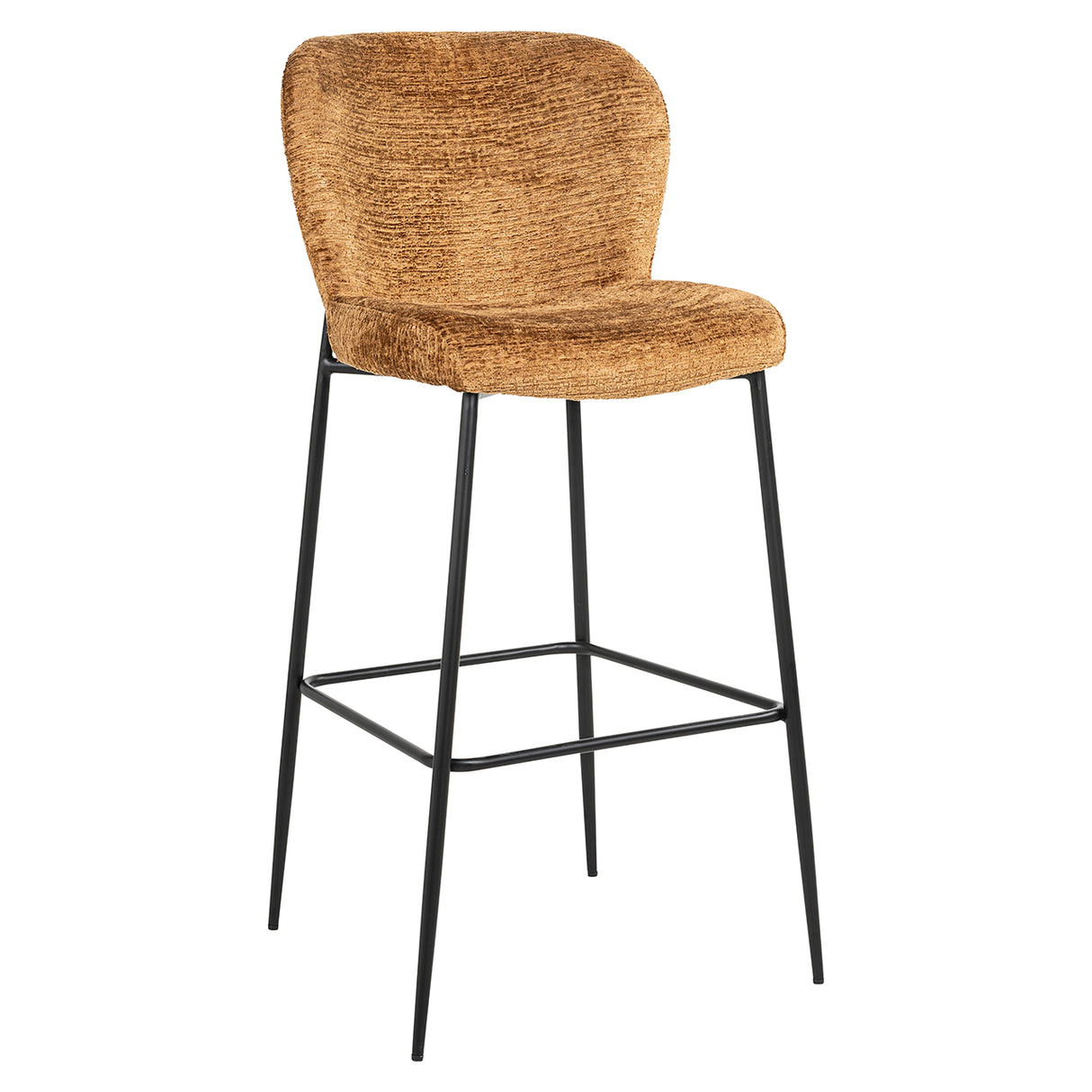 Barstoel Darby cognac fusion (Fusion cognac 28) van Richmond Interiors – Luxe comfort op maat van PureWonen. Vraag naar de beste prijs.