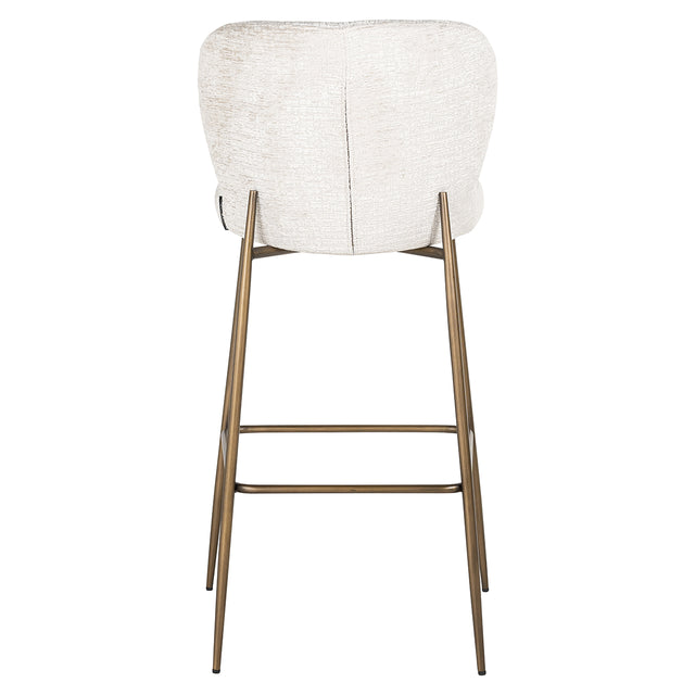 Barstoel Darby cream fusion (Fusion cream 02) van Richmond Interiors – Luxe comfort op maat van PureWonen. Vraag naar de beste prijs.