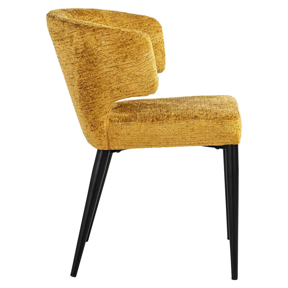 Stoel Taylor mustard fusion (Fusion mustard 06) van Richmond Interiors – Luxe comfort op maat van PureWonen. Vraag naar de beste prijs.