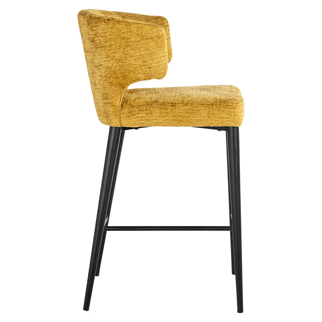 Counterstoel Taylor mustard fusion (Fusion mustard 06) van Richmond Interiors – Luxe comfort op maat van PureWonen. Vraag naar de beste prijs.