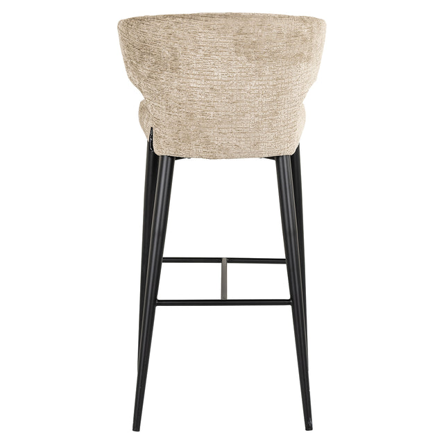 Barstoel Taylor desert fusion fire retardant (FR-Fusion 109 desert) van Richmond Interiors – Luxe comfort op maat van PureWonen. Vraag naar de beste prijs.