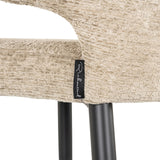 Barstoel Taylor desert fusion fire retardant (FR-Fusion 109 desert) van Richmond Interiors – Luxe comfort op maat van PureWonen. Vraag naar de beste prijs.