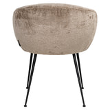 Stoel Ruby taupe chenille (Bergen 104 taupe chenille) van Richmond Interiors – Luxe comfort op maat van PureWonen. Vraag naar de beste prijs.