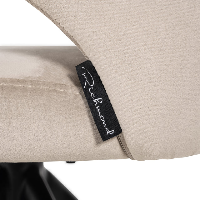 Draaistoel Milly khaki velvet (Quartz Khaki 903) van Richmond Interiors – Luxe comfort op maat van PureWonen. Vraag naar de beste prijs.