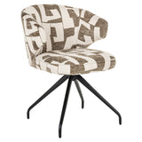 Draaistoel Milly moss graffic (Moss graffic) van Richmond Interiors – Luxe comfort op maat van PureWonen. Vraag naar de beste prijs.
