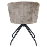 Draaistoel Milly stone chenille (Niagara 104 Stone Chenille) van Richmond Interiors – Luxe comfort op maat van PureWonen. Vraag naar de beste prijs.
