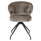 Draaistoel Milly stone chenille (Niagara 104 Stone Chenille) van Richmond Interiors – Luxe comfort op maat van PureWonen. Vraag naar de beste prijs.