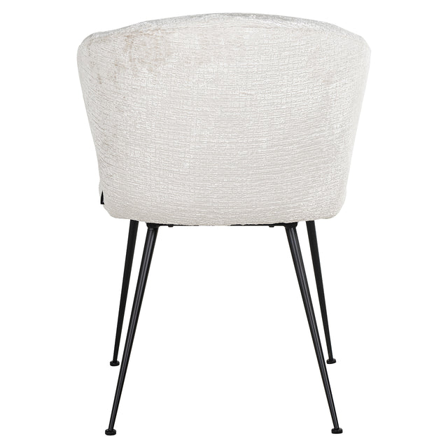 Stoel Xandra cream fusion (Fusion cream 02) van Richmond Interiors – Luxe comfort op maat van PureWonen. Vraag naar de beste prijs.