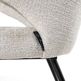 Stoel Xandra cream fusion (Fusion cream 02) van Richmond Interiors – Luxe comfort op maat van PureWonen. Vraag naar de beste prijs.