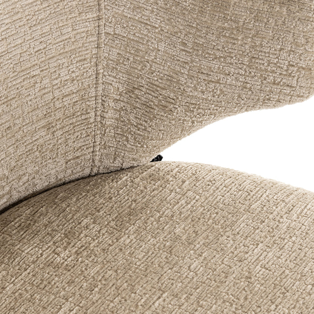 Stoel Xandra desert fusion fire retardant (FR-Fusion 109 desert) van Richmond Interiors – Luxe comfort op maat van PureWonen. Vraag naar de beste prijs.