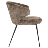 Stoel Xandra stone chenille fire retardant (Niagara 104 Stone Chenille) van Richmond Interiors – Luxe comfort op maat van PureWonen. Vraag naar de beste prijs.