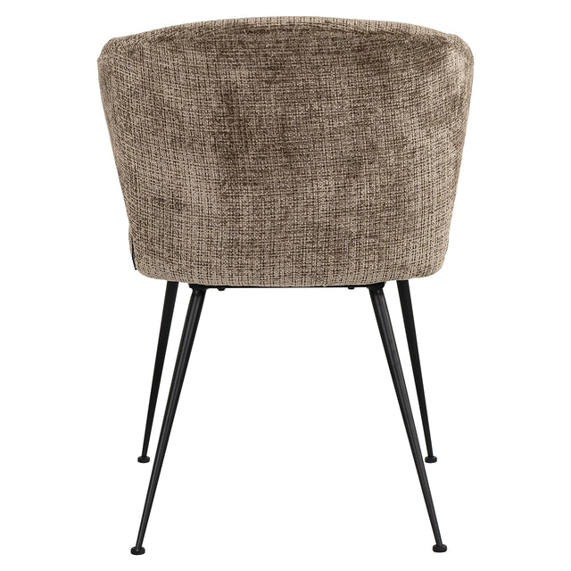 Stoel Xandra stone chenille fire retardant (Niagara 104 Stone Chenille) van Richmond Interiors – Luxe comfort op maat van PureWonen. Vraag naar de beste prijs.