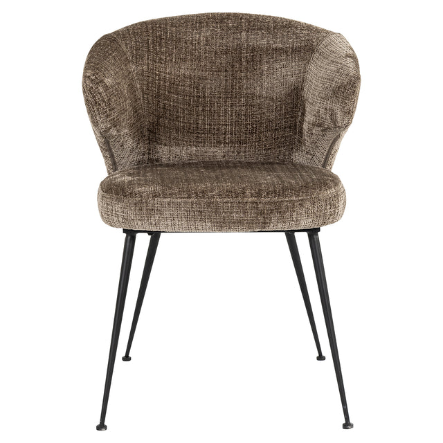 Stoel Xandra stone chenille fire retardant (Niagara 104 Stone Chenille) van Richmond Interiors – Luxe comfort op maat van PureWonen. Vraag naar de beste prijs.