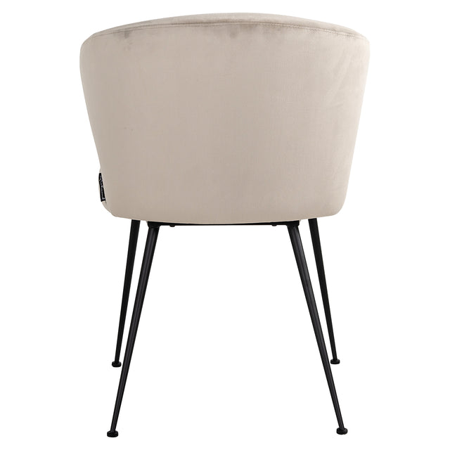 Stoel Xandra khaki velvet (Quartz Khaki 903) van Richmond Interiors – Luxe comfort op maat van PureWonen. Vraag naar de beste prijs.