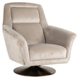 Draaifauteuil Nora khaki velvet (Quartz Khaki 903) van Richmond Interiors – Luxe comfort op maat van PureWonen. Vraag naar de beste prijs.
