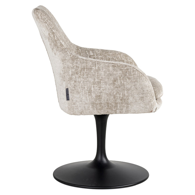 Draaistoel Marlon pearl island (Island pearl 106) van Richmond Interiors – Luxe comfort op maat van PureWonen. Vraag naar de beste prijs.