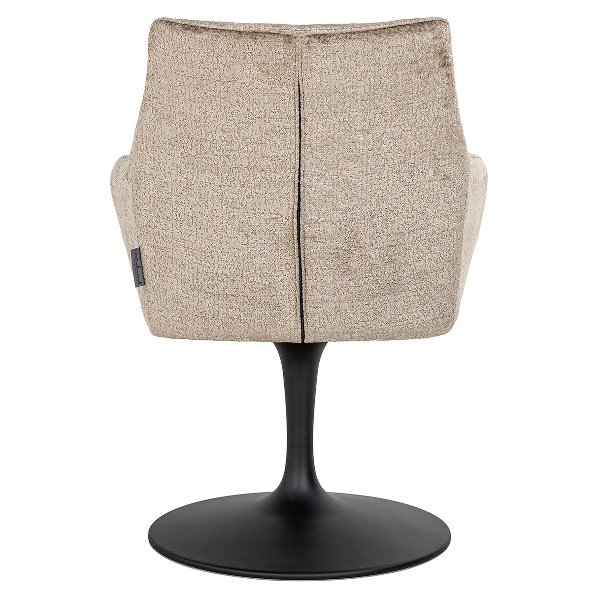 Draaistoel Marlon taupe chenille (Bergen 104 taupe chenille) van Richmond Interiors – Luxe comfort op maat van PureWonen. Vraag naar de beste prijs.