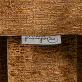 Poef Pommery cognac fusion (Fusion cognac 28) van Richmond Interiors – Luxe comfort op maat van PureWonen. Vraag naar de beste prijs.